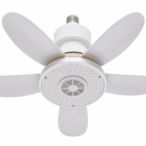Ventilateur de Plafond LED avec Télécommande — Fraîcheur & Lumière 2-en-1