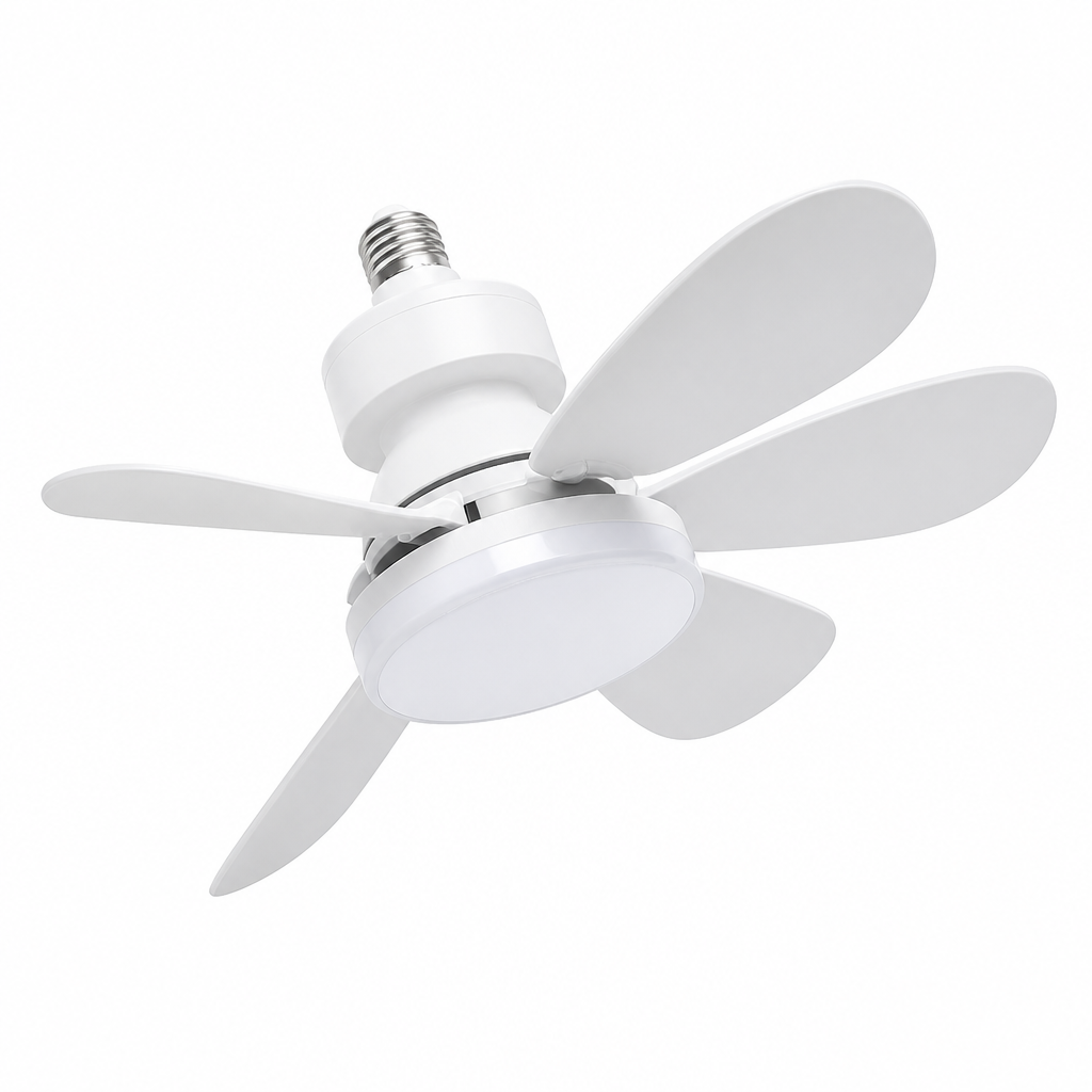 Ventilateur de Plafond LED avec Télécommande — Fraîcheur & Lumière 2-en-1